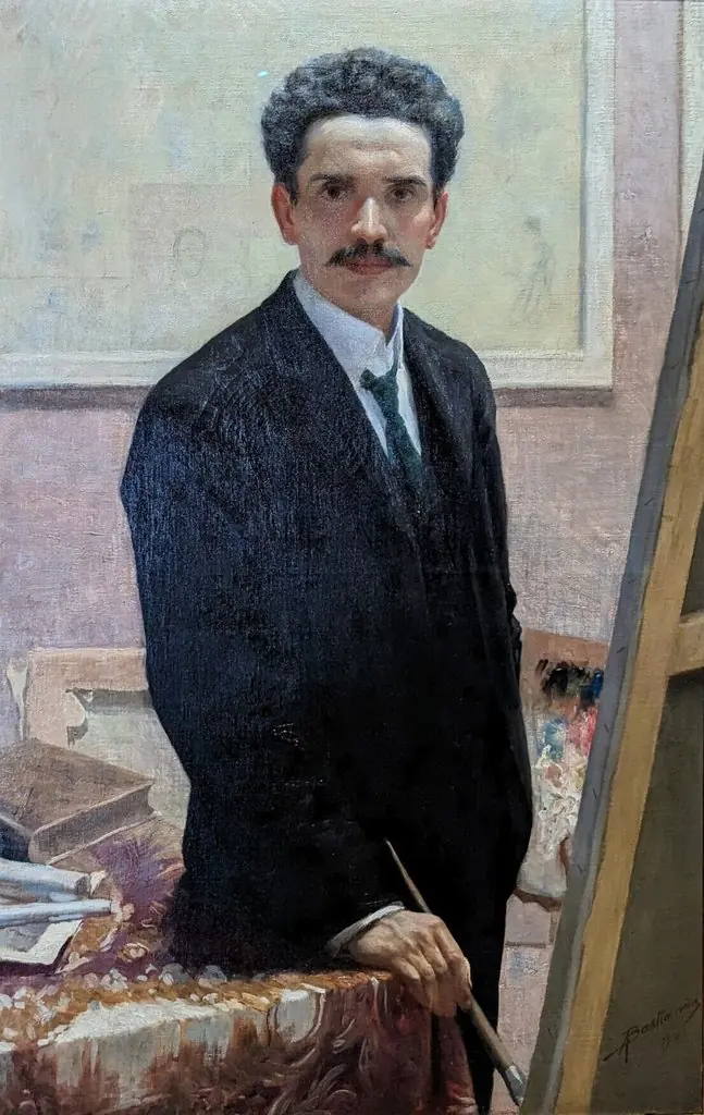 Self-portrait of Augusto Bastianini