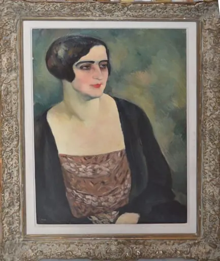 Portret (Maria Mihăilescu, prima soție a artistului)