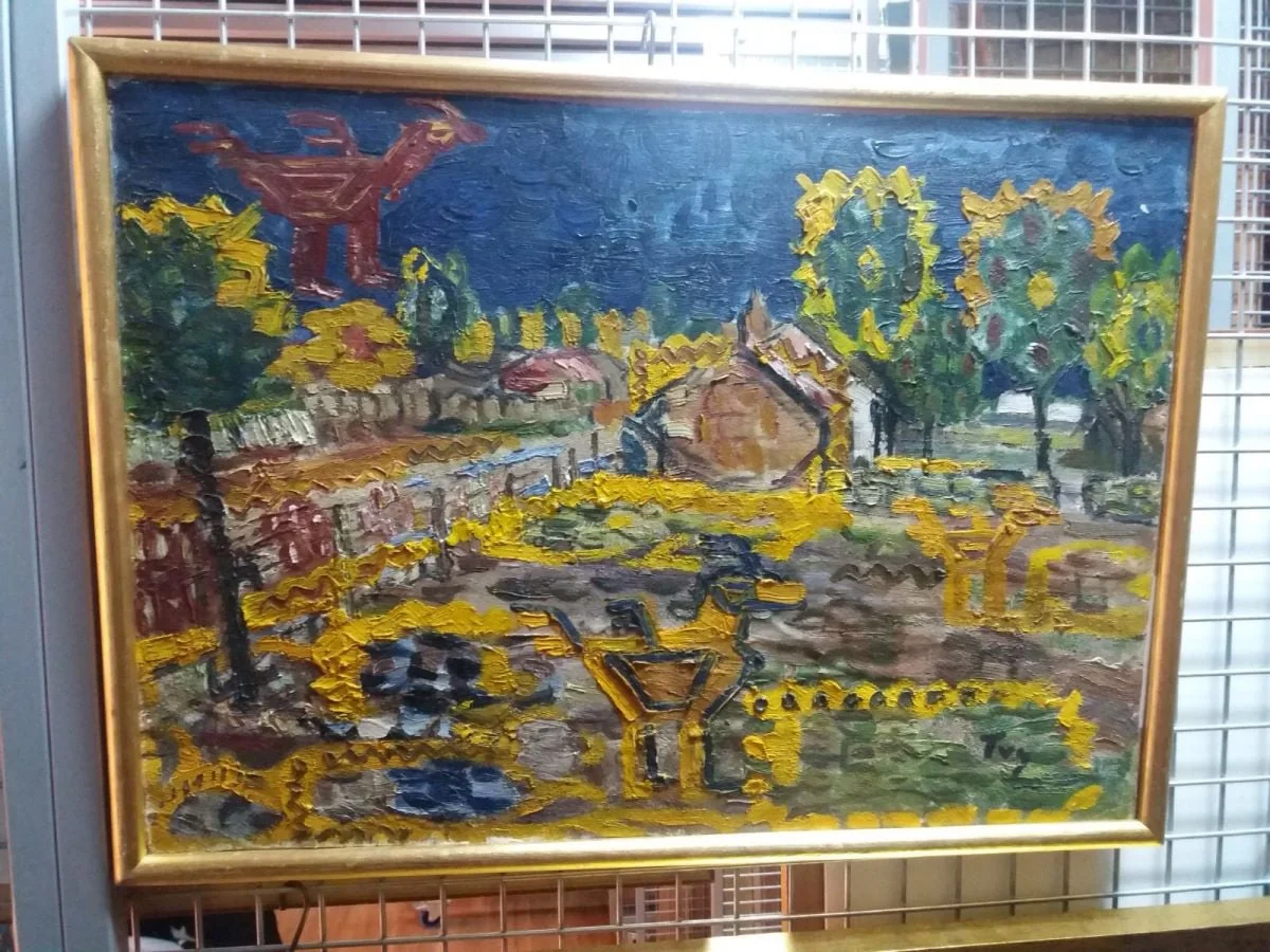 Păsări, by Ion Țuculescu, unspecified