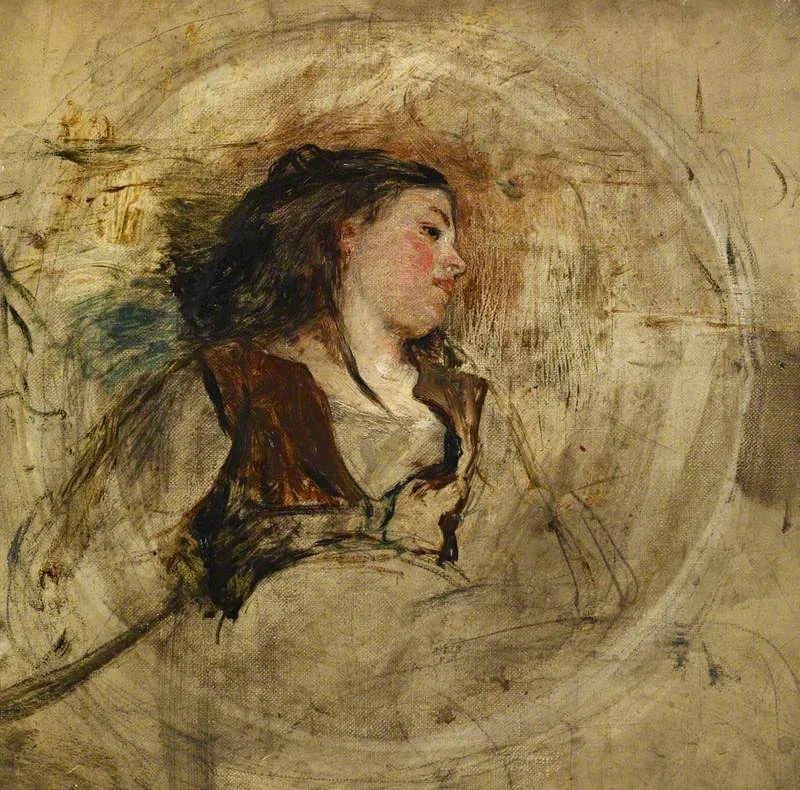 The Artist's Wife (Ellen Moxon, later Lady Orchardson, c 1854 - 1917)