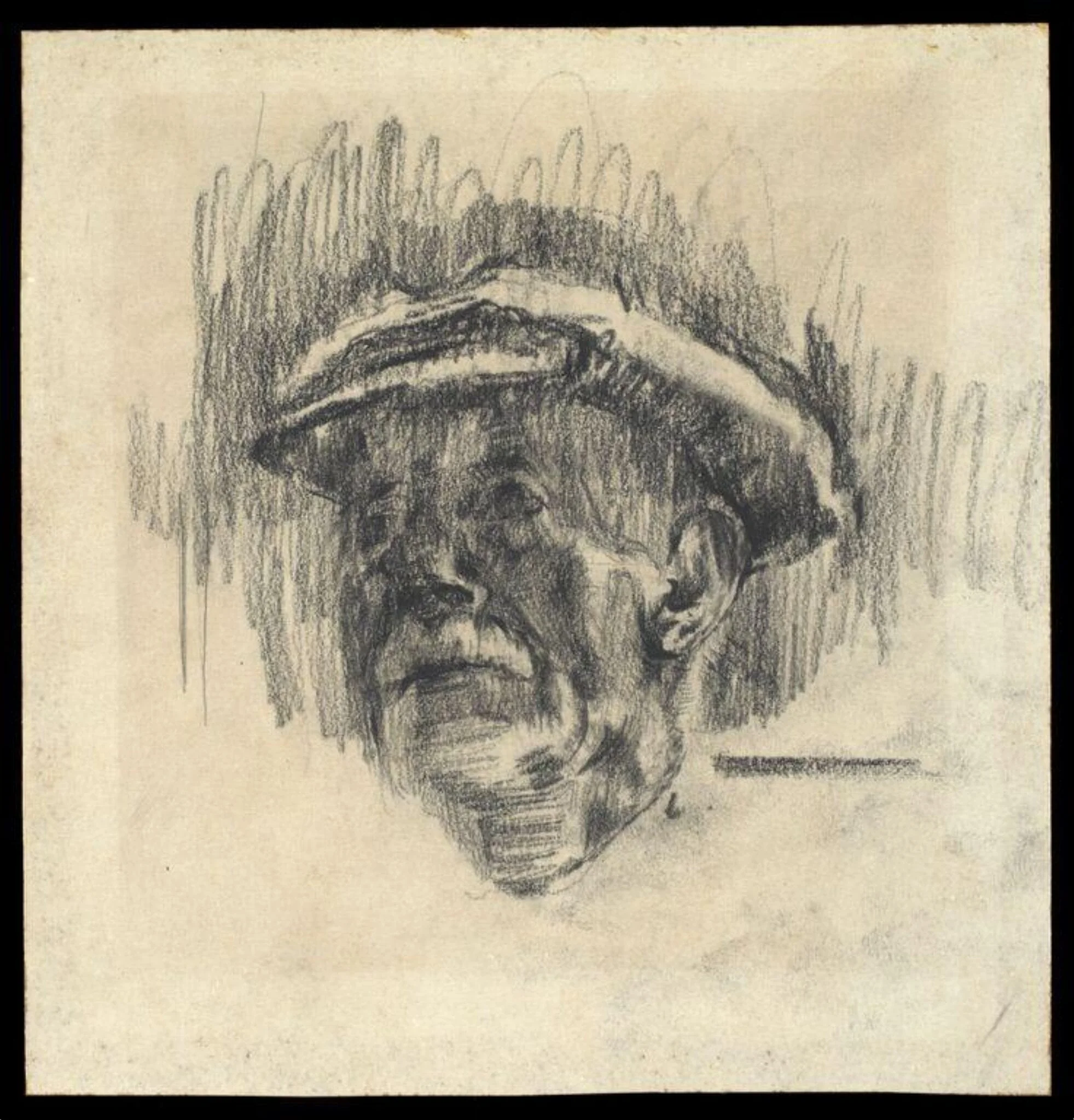 Drawing by Michael Annals, by Michael Annals, 1954