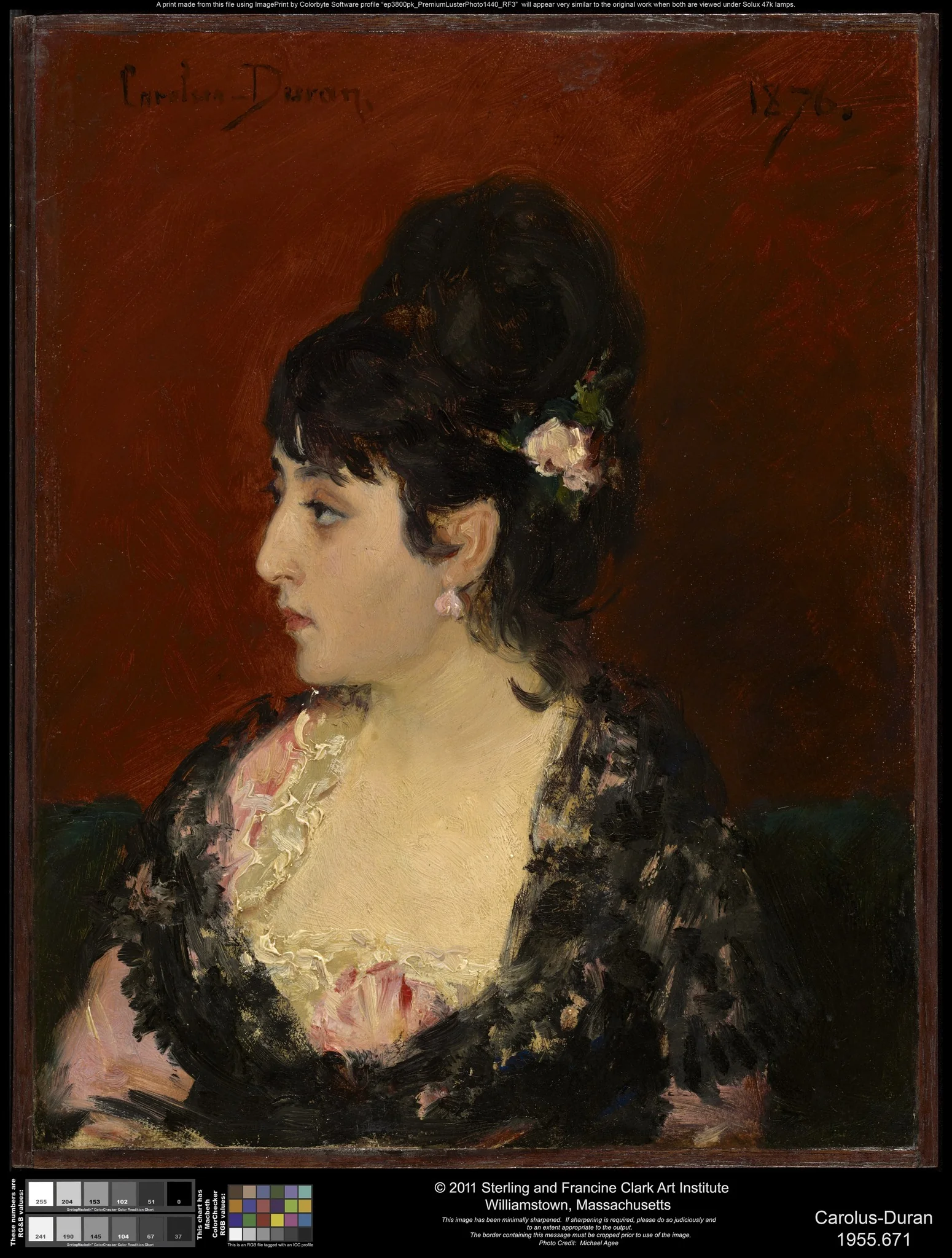 Spanish Woman (Portrait of Eva Gonzalès?)