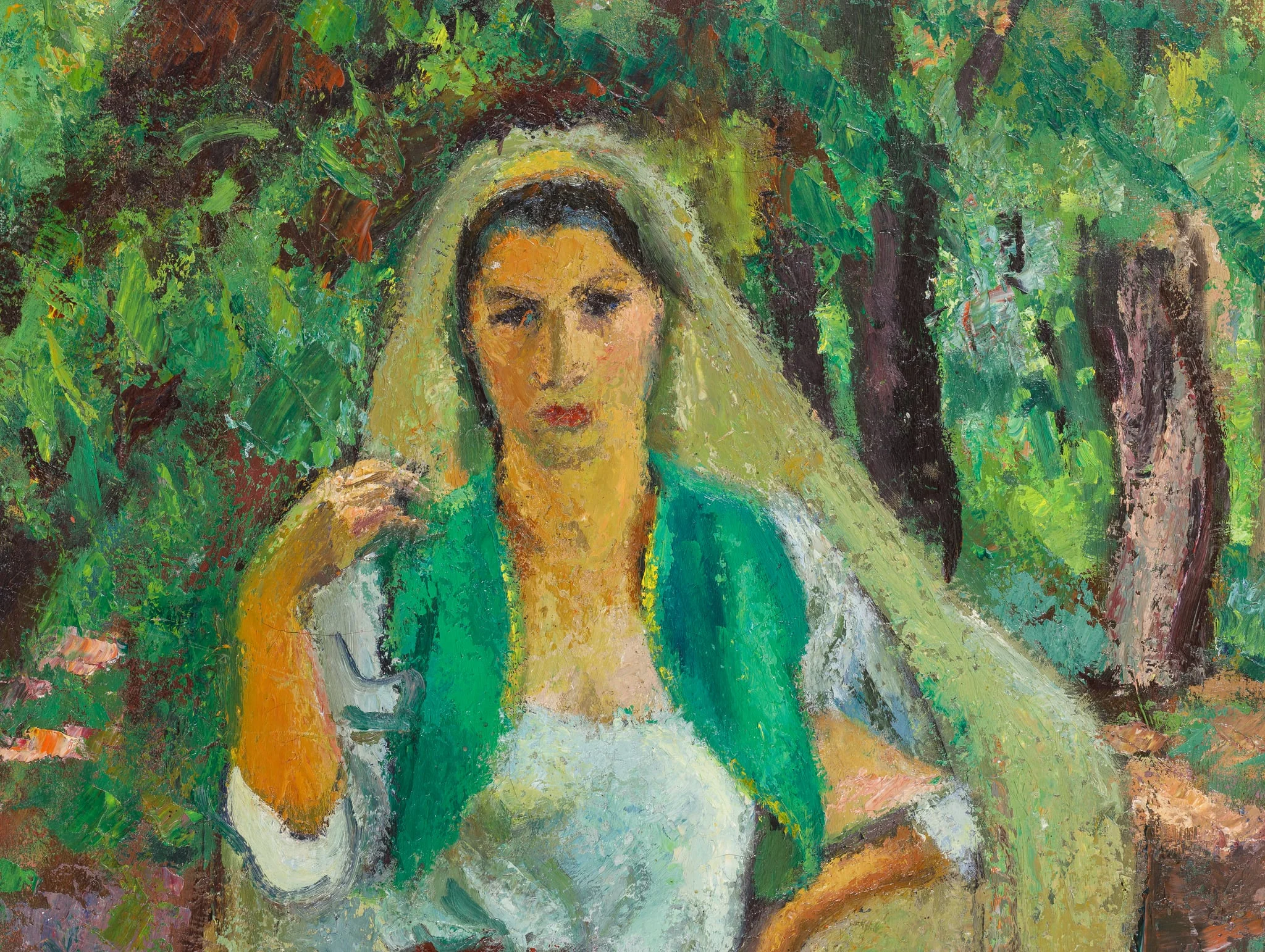 Turcoaică în plein-air - Paulina