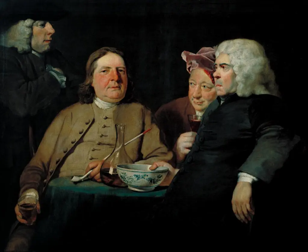 Mr Oldham and his Guests