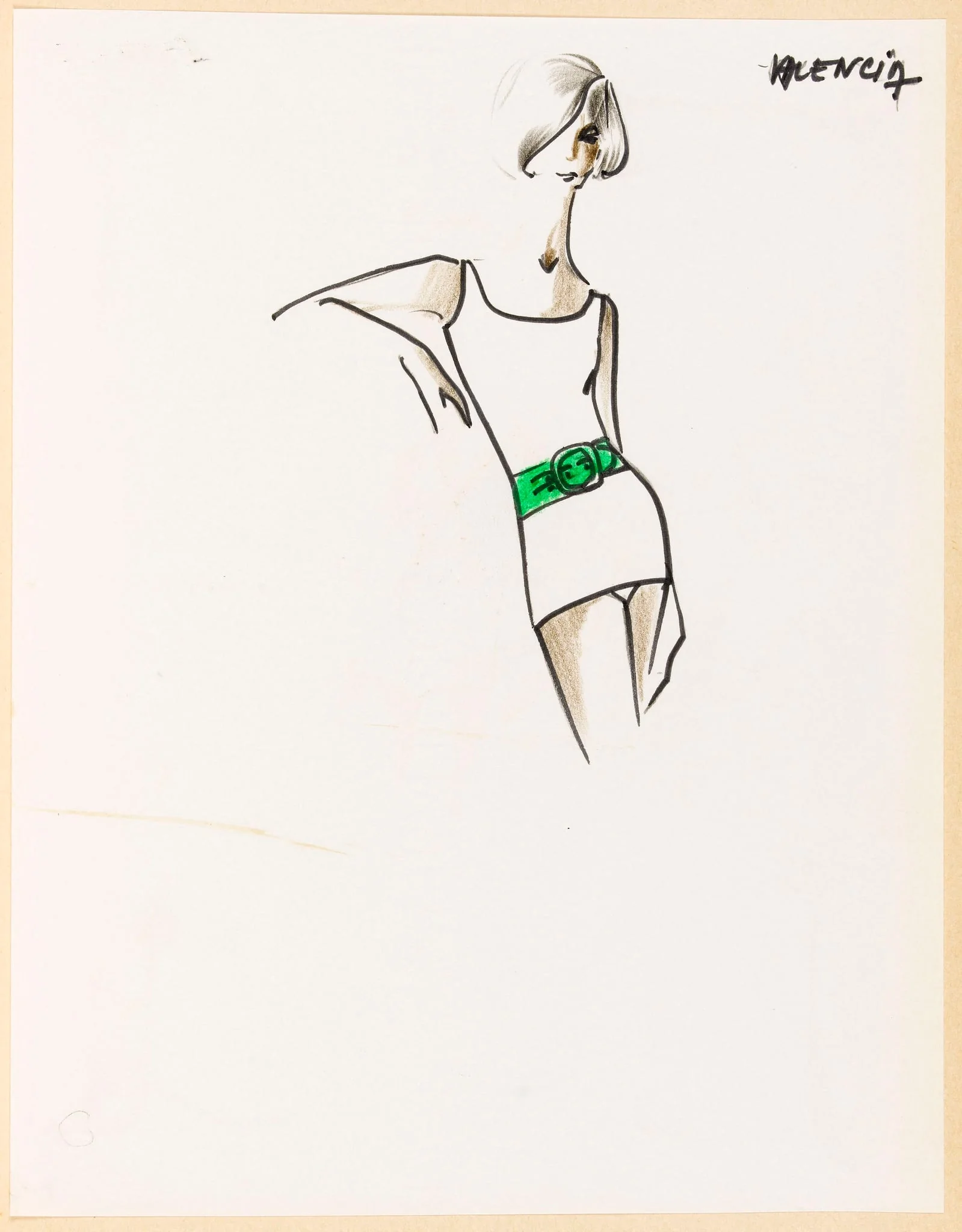 Valencia, by Marie-Louise Carven, 1964