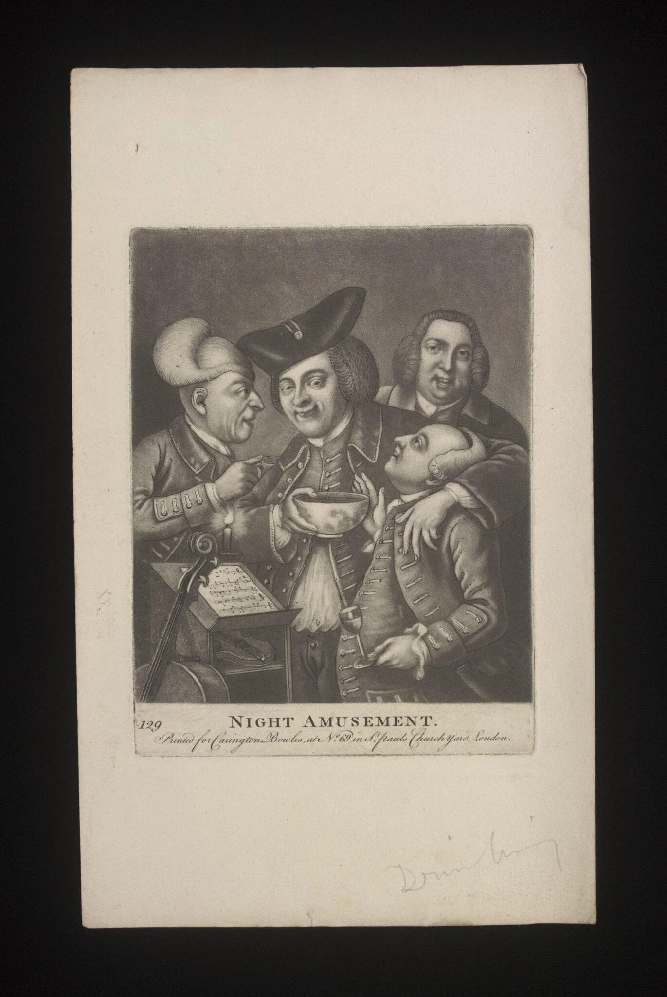 H Beard Print Collection, by Carington Bowles, 1750