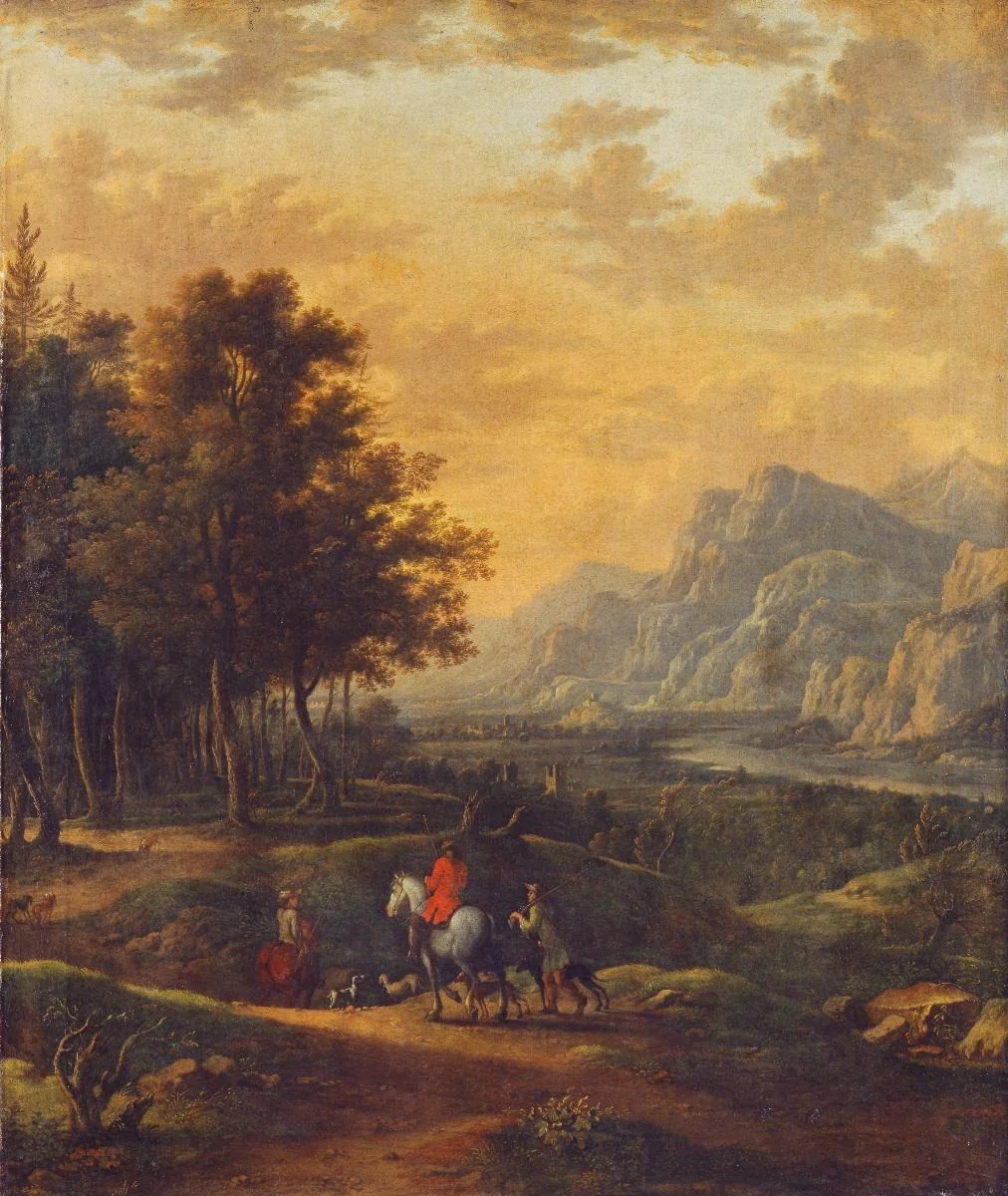 Die Luft, by Felix Meyer, oil, 1693