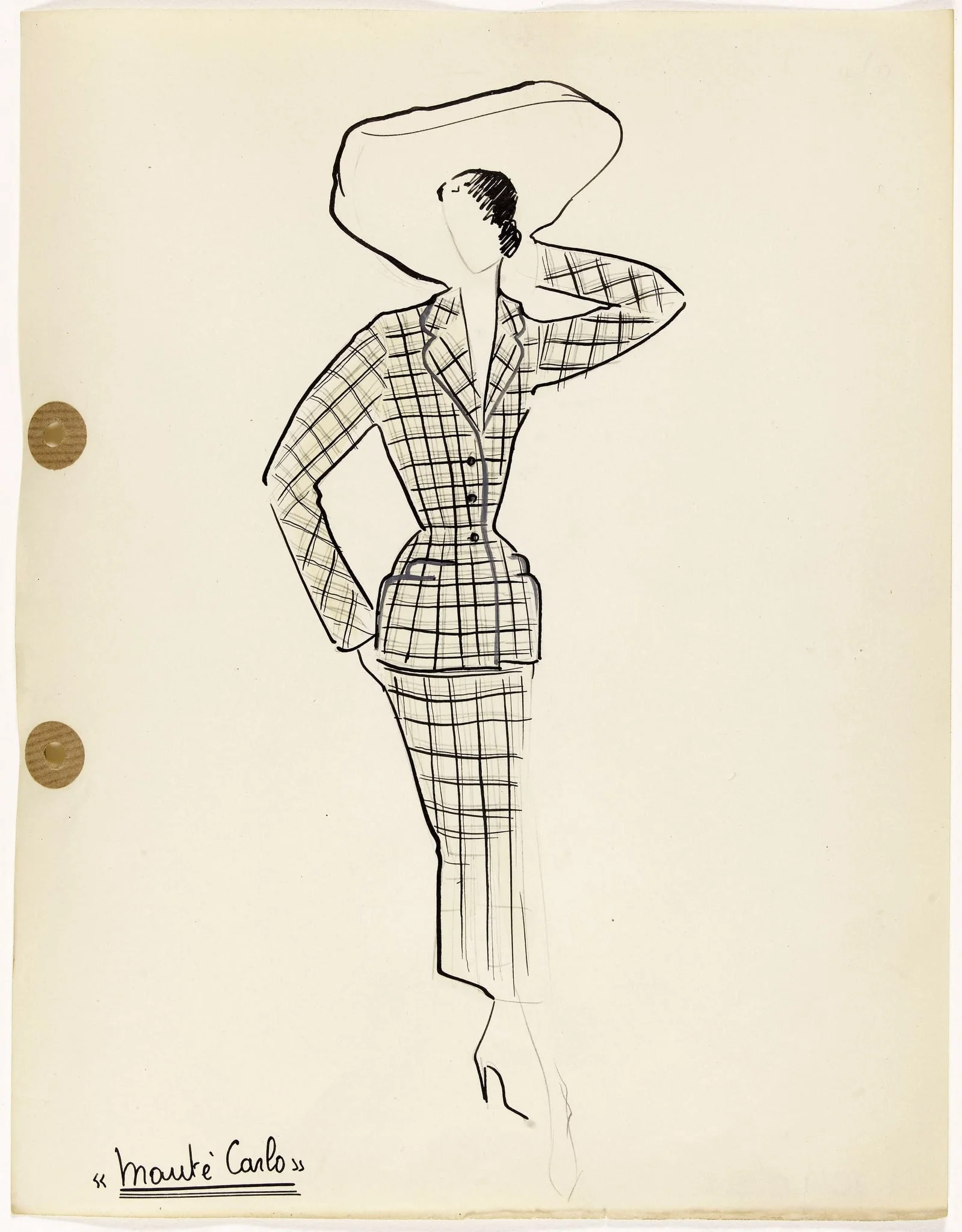 'Monte Carlo', by Marie-Louise Carven, 1949