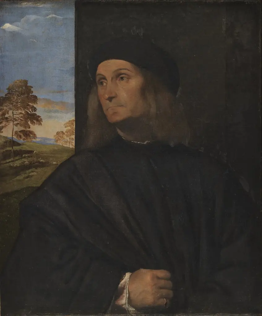 Portrait of the Venetian Painter Giovanni Bellini (?)