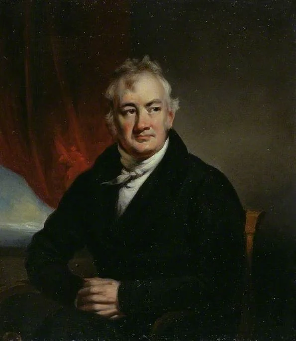 Portrait of John Reeves, 1774-1856, by George Chinnery, oil, 1823