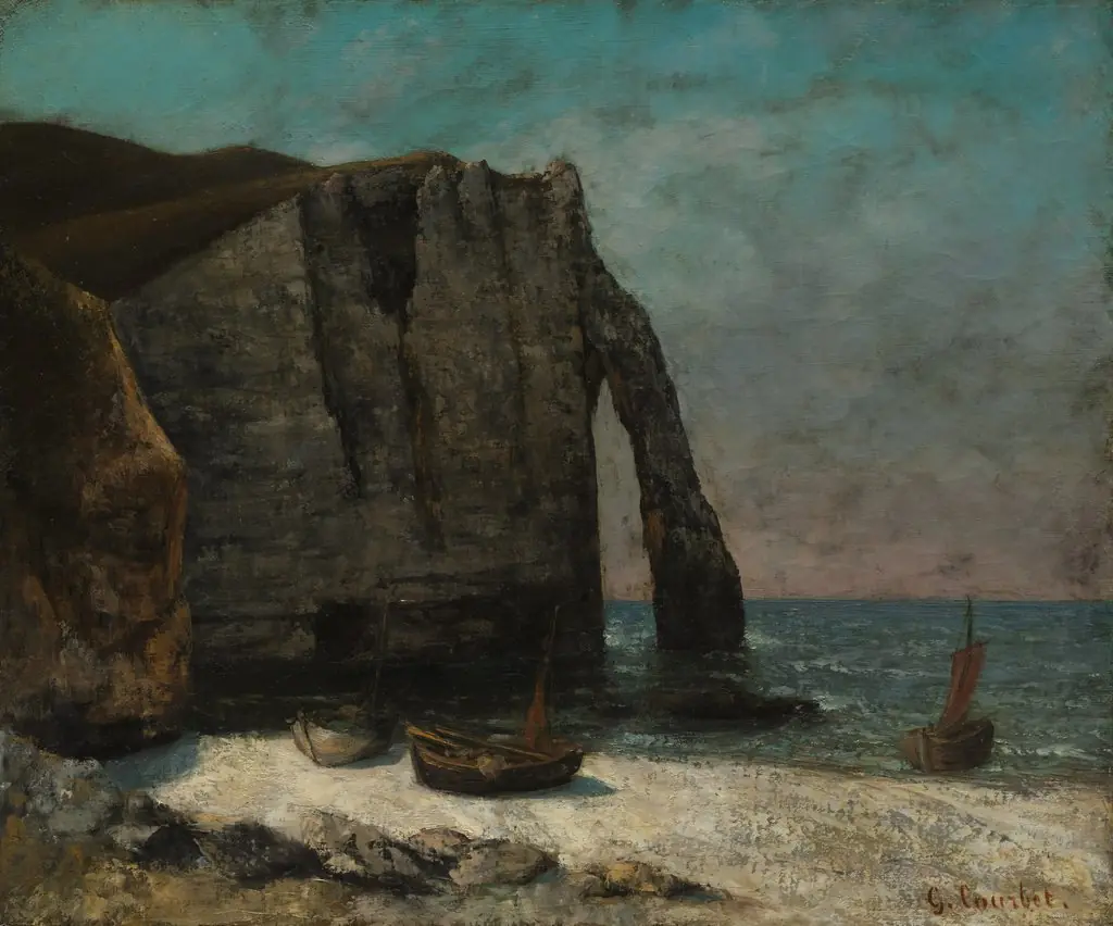The Cliff at Étretat