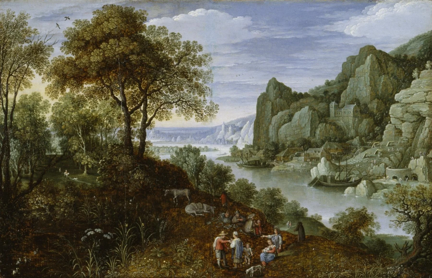 Mining Operations along a River