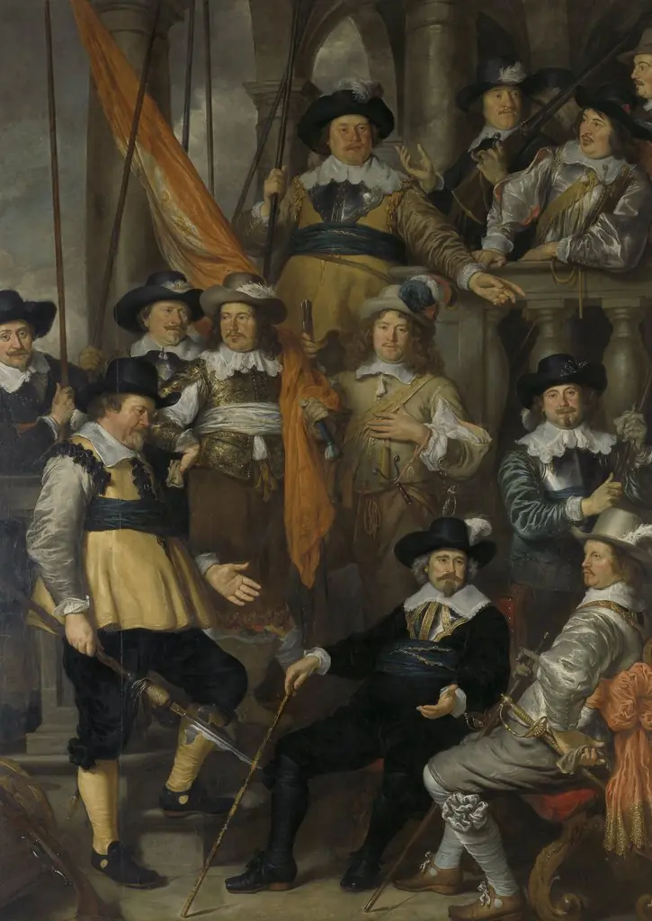 The Company of Captain Albert Bas and Lieutenant Lucas Conijn