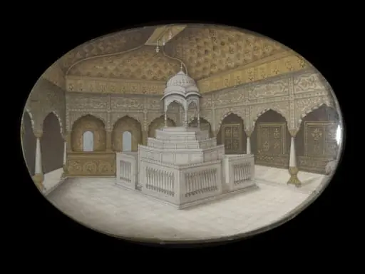 A Mughal tomb.