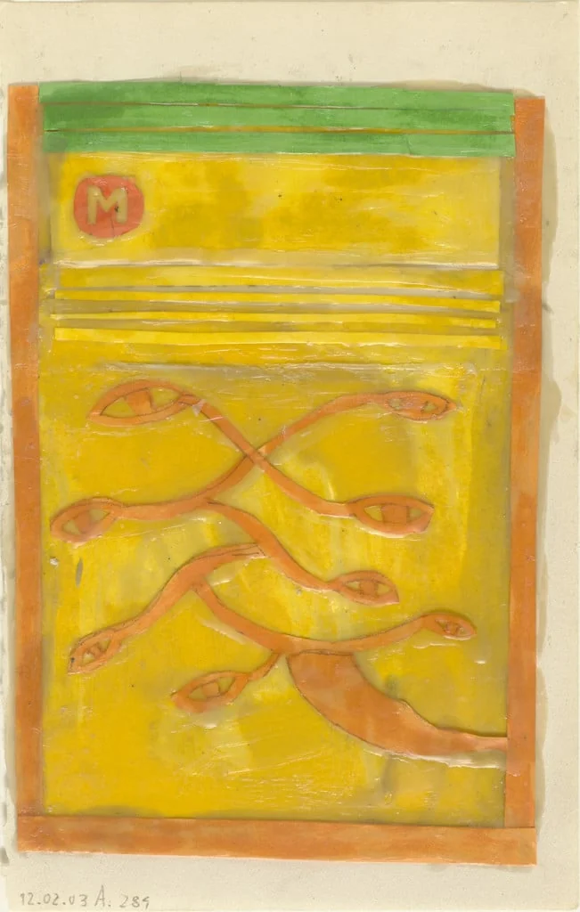 Untitled, by Martin Assig, encaustic, 2003