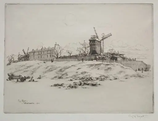 Moulin de la Gallette, Montmartre