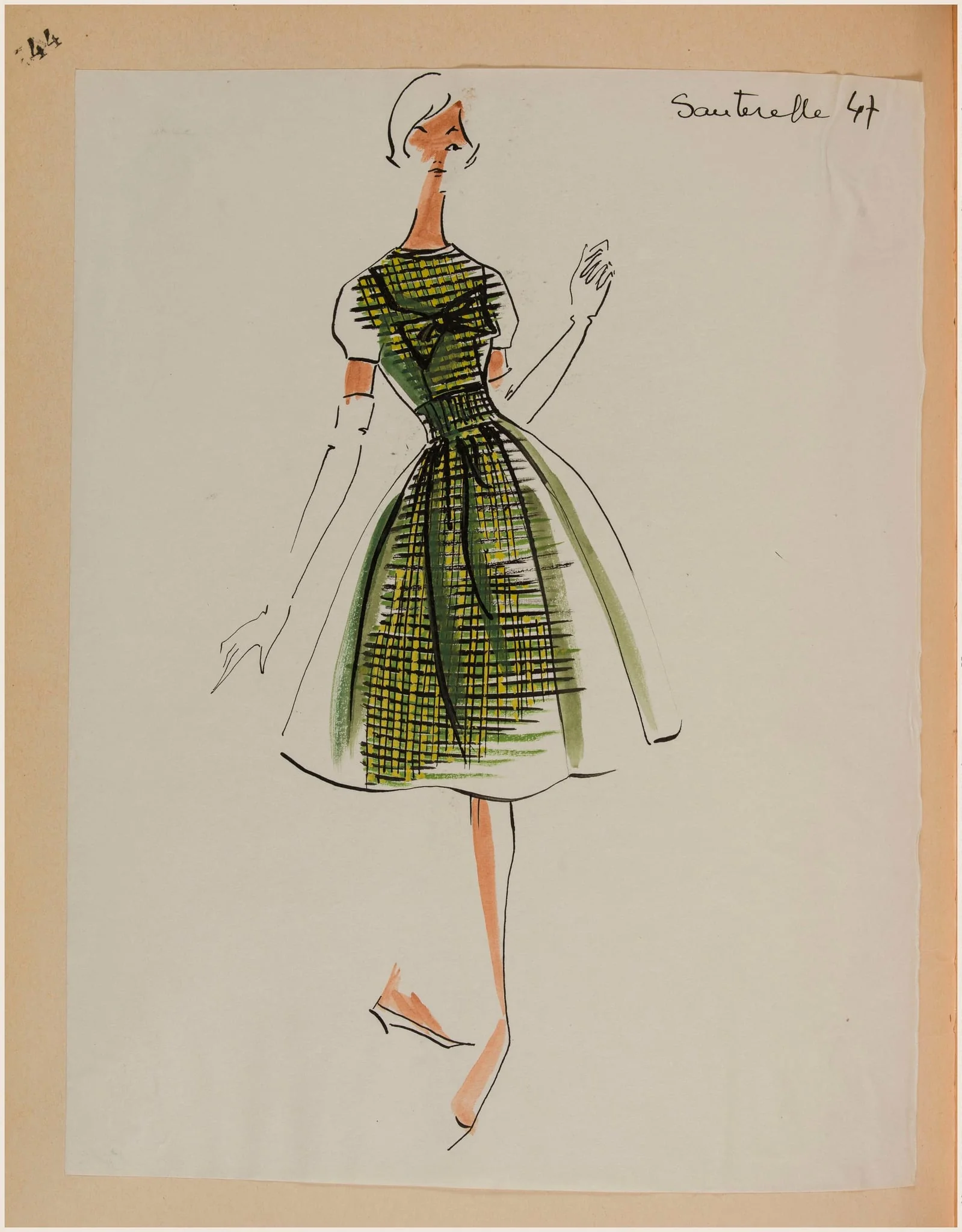 Sauterelle, by Carven, 1958