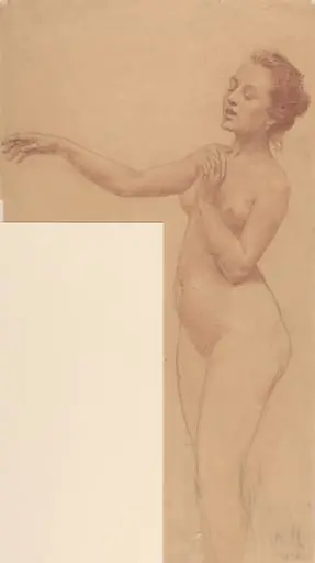 Female Nude with Outstretched Arm