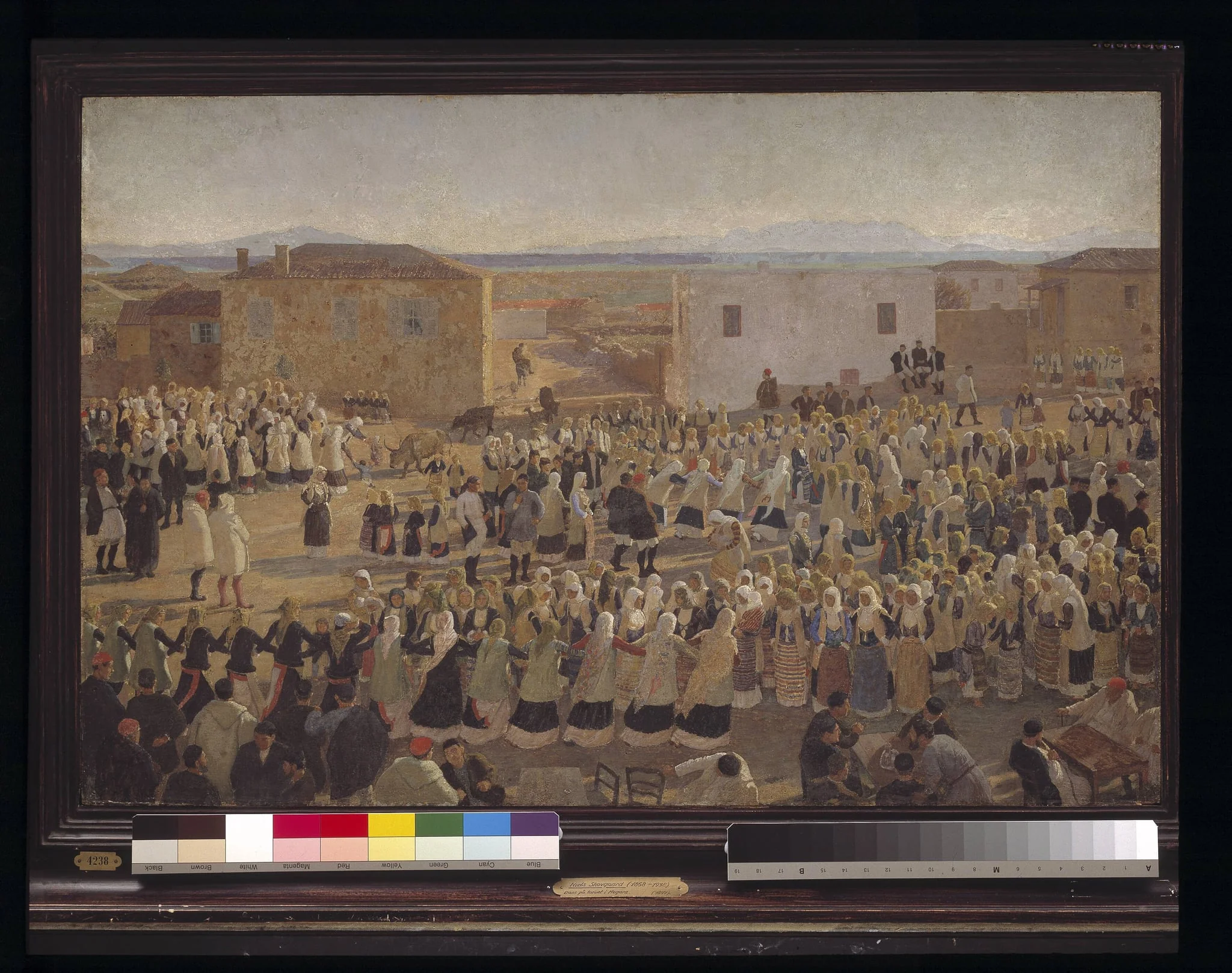 Kvindedansen i Megara, by Unknown, 1897