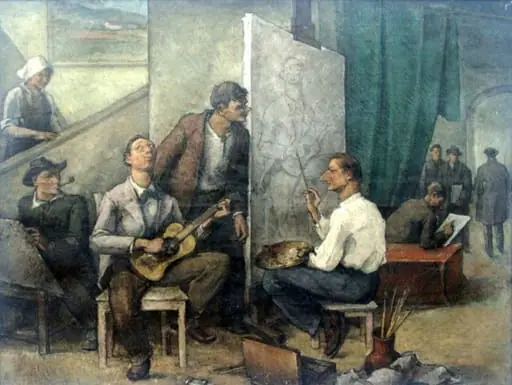 În atelier