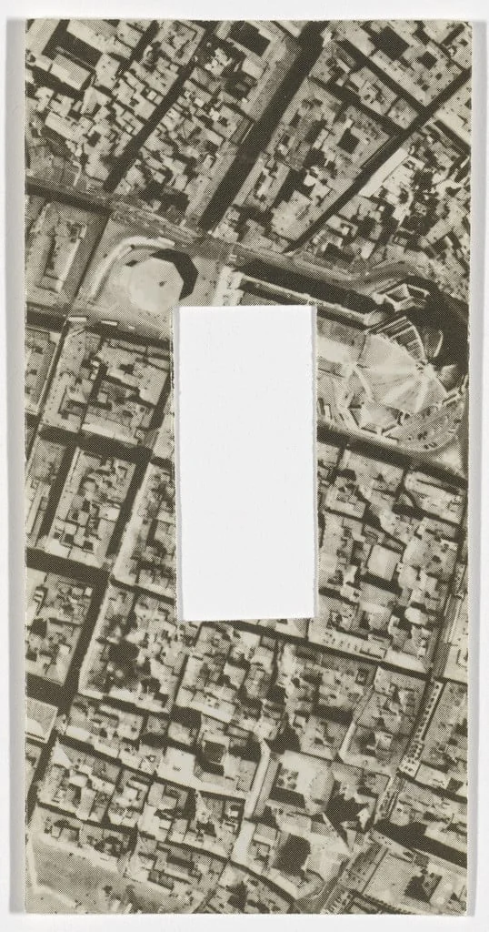 Untitled, by Sol LeWitt, silver, 1980