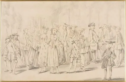 Promenaders in St. James' Park