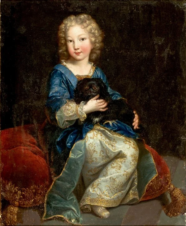 Portrait of Mademoiselle Léomenie Brienne, Marquise de Roualt Gamache, by Unknown, oil