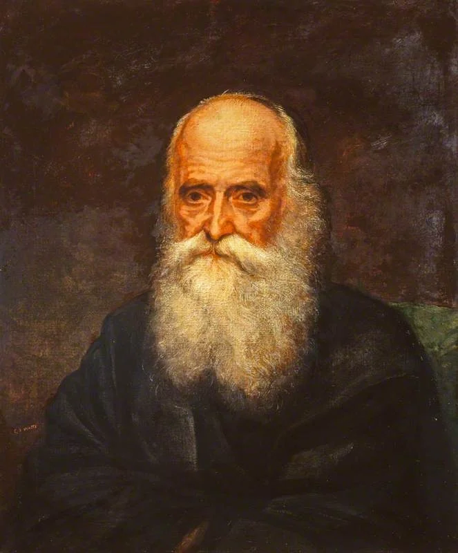 Theophilos Kairis (1784 - 1853), by George Frederic Watts, oil, 1845