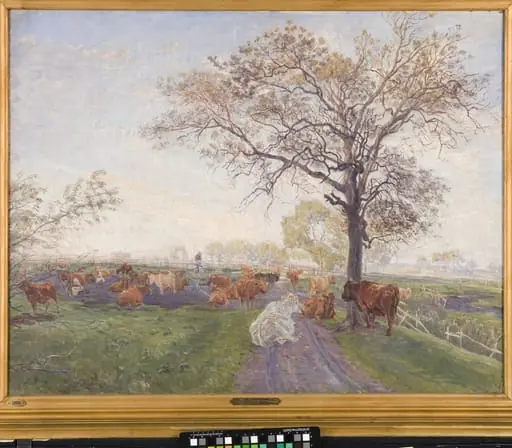 Malkepladsen ved Dyrehavegård
