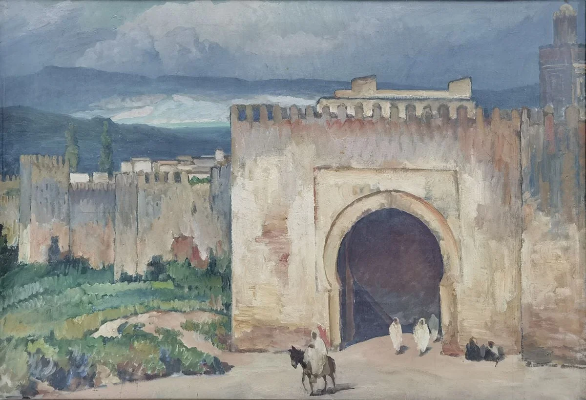 Poarta, by Ștefan Popescu, 1929