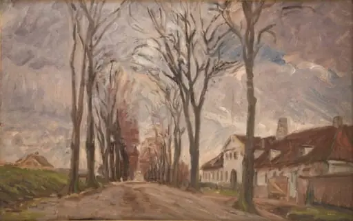 Lyngbyvejen ved Vintappergården