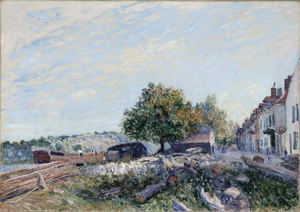 Saint Mammès, Morning