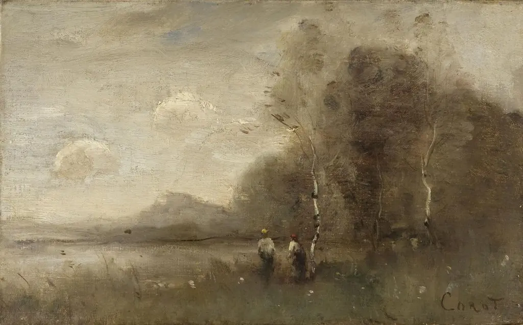 Landscape with Two Figures