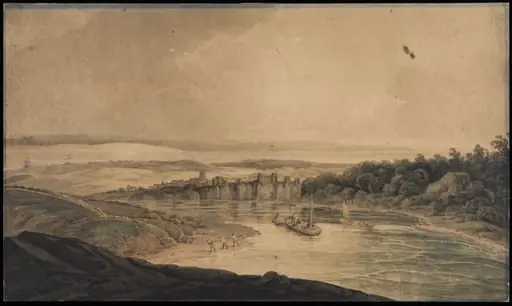 Chepstow Castle on the Wye, Monmouthshire