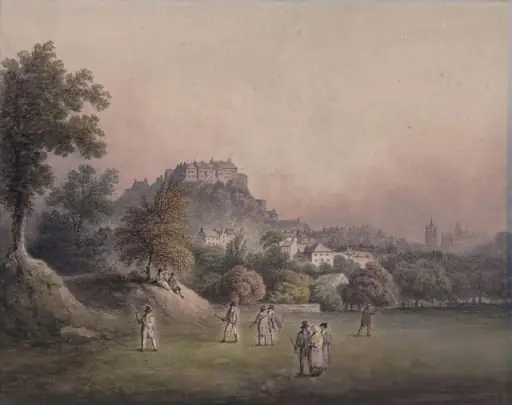 Edinburgh from Bruntsfield Links