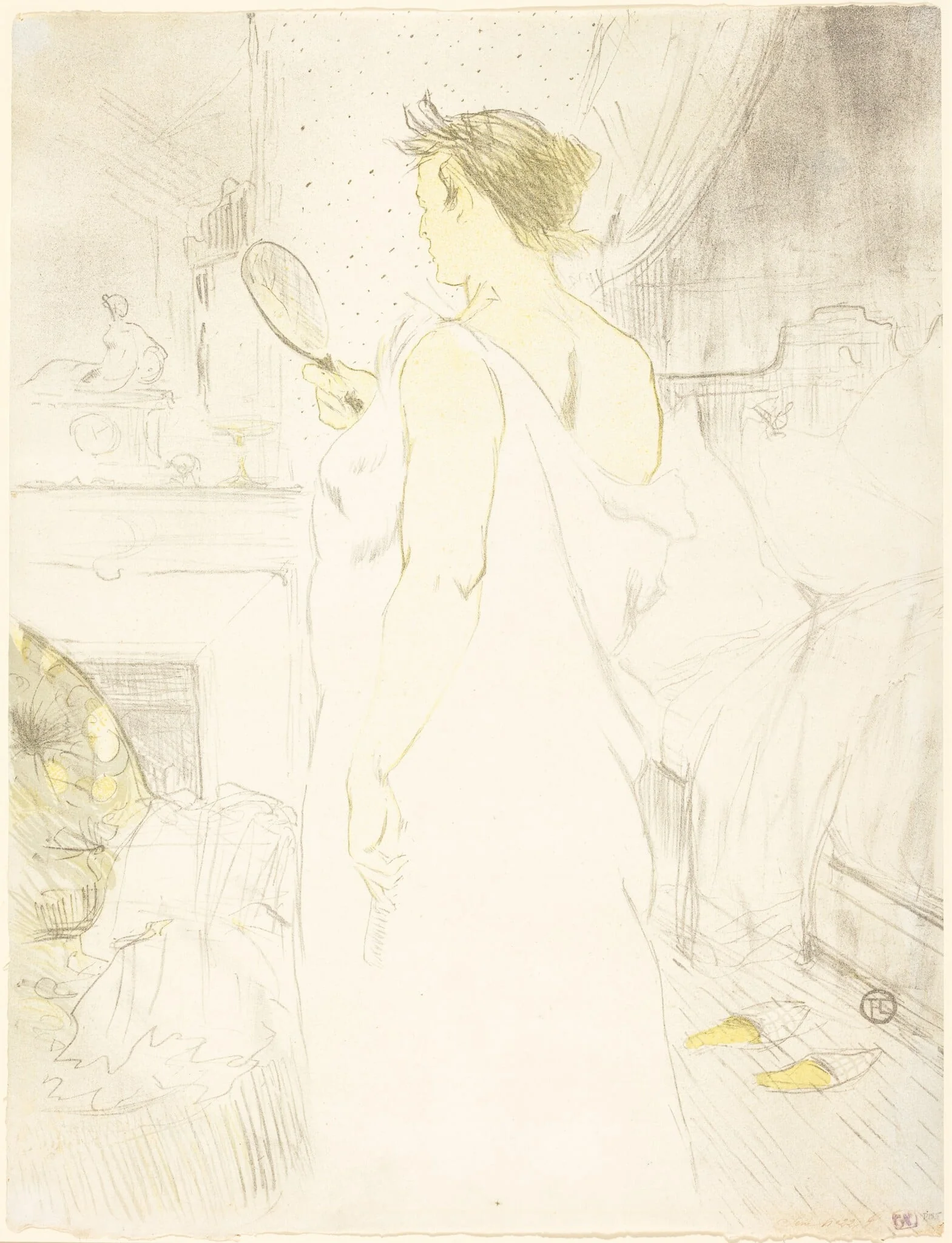 Woman at the Mirror (Femme à glace)
