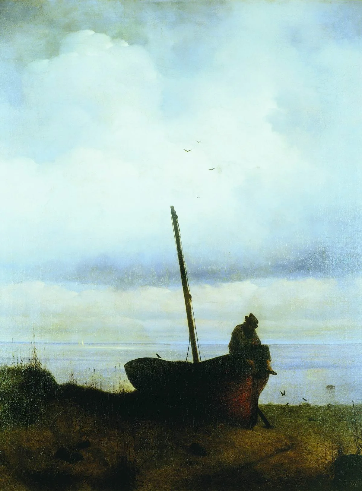 View to the sea coast near St. Petersburg