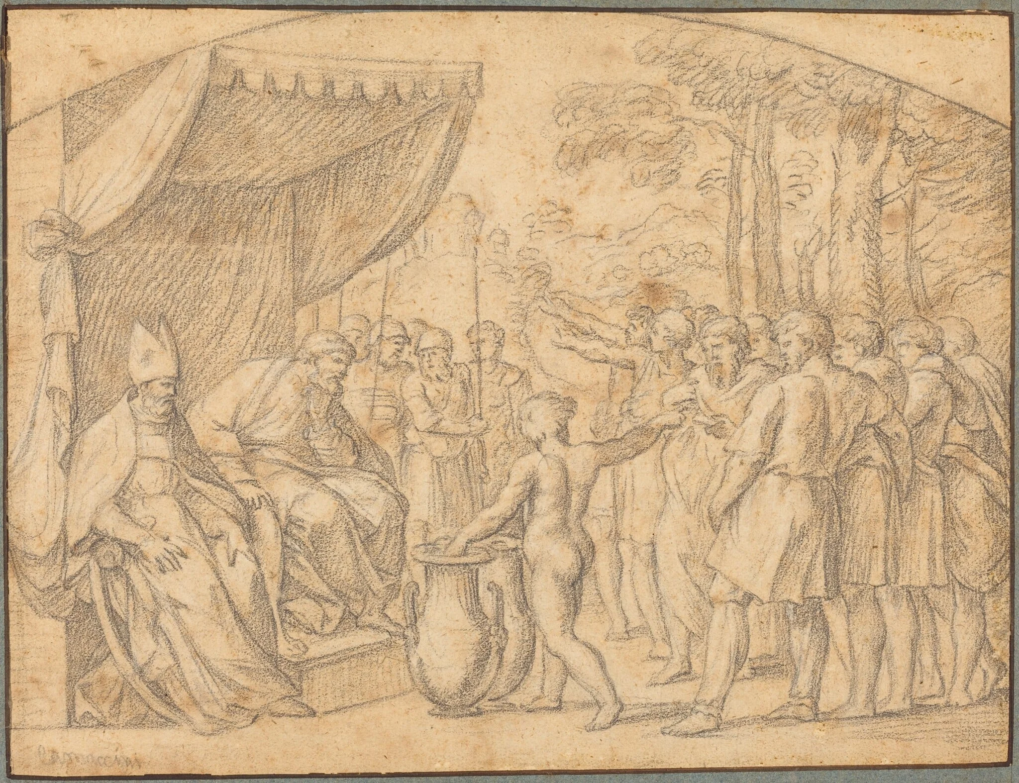 The Drawing of Lots to Divide the Promised Land