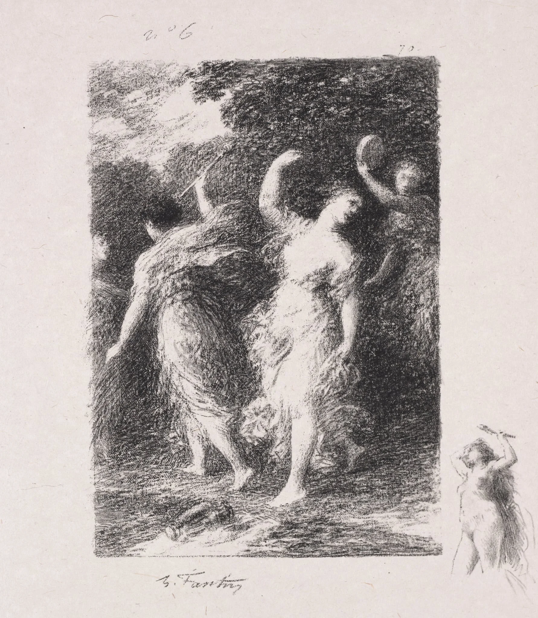 Bacchus, by Henri Fantin-Latour, 1903