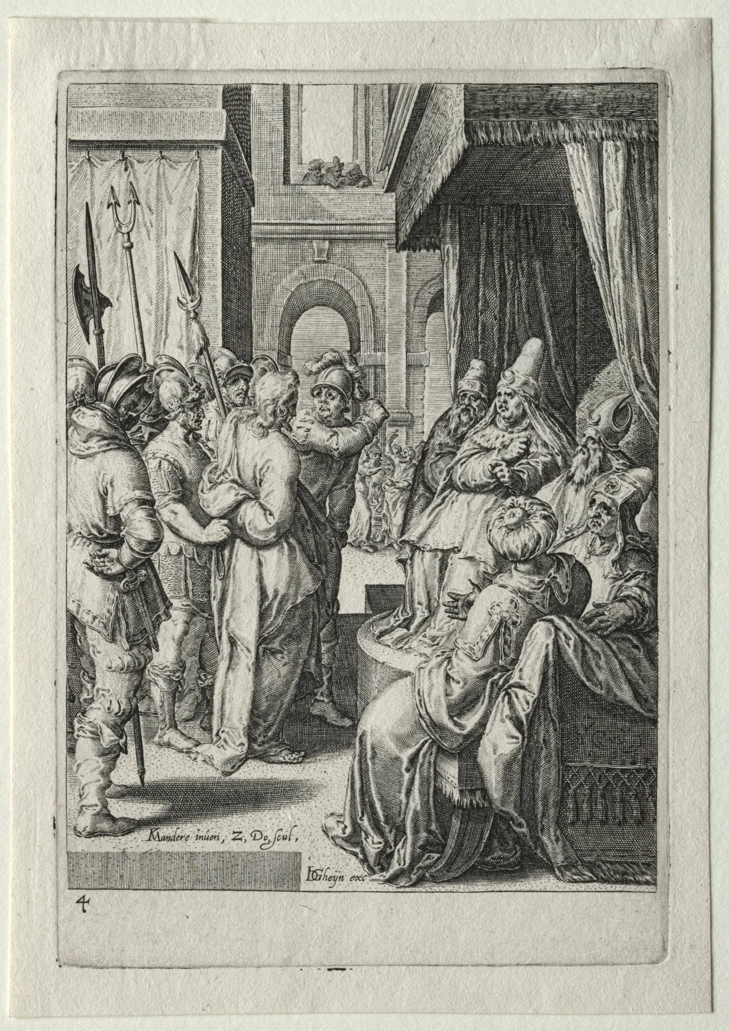 Passion Set:  Christ before Herod