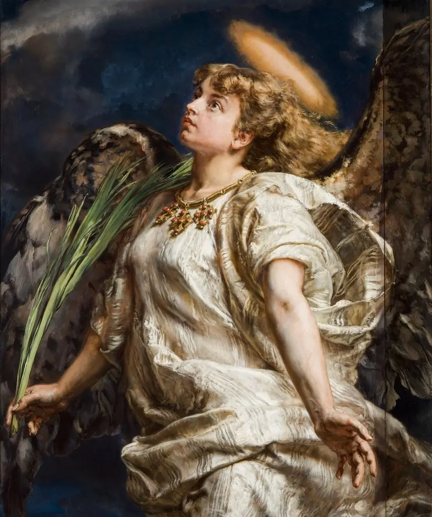 Pieśń – Studium do obrazu „Joanna d’Arc”