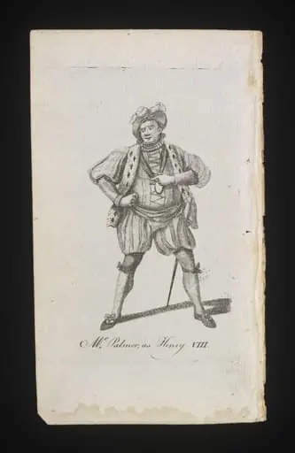 Mr Palmer as Henry VIII