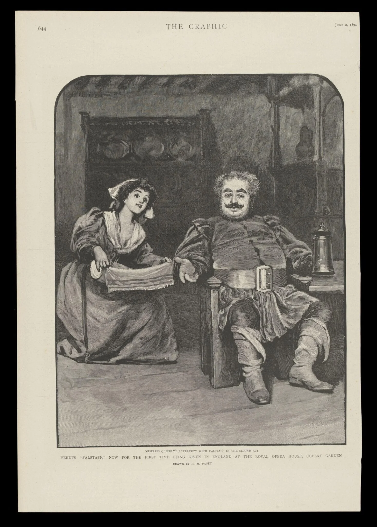 H Beard Print Collection, by Henry Marriott Paget, 2
