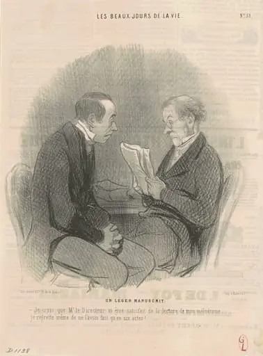 Un léger manuscrit