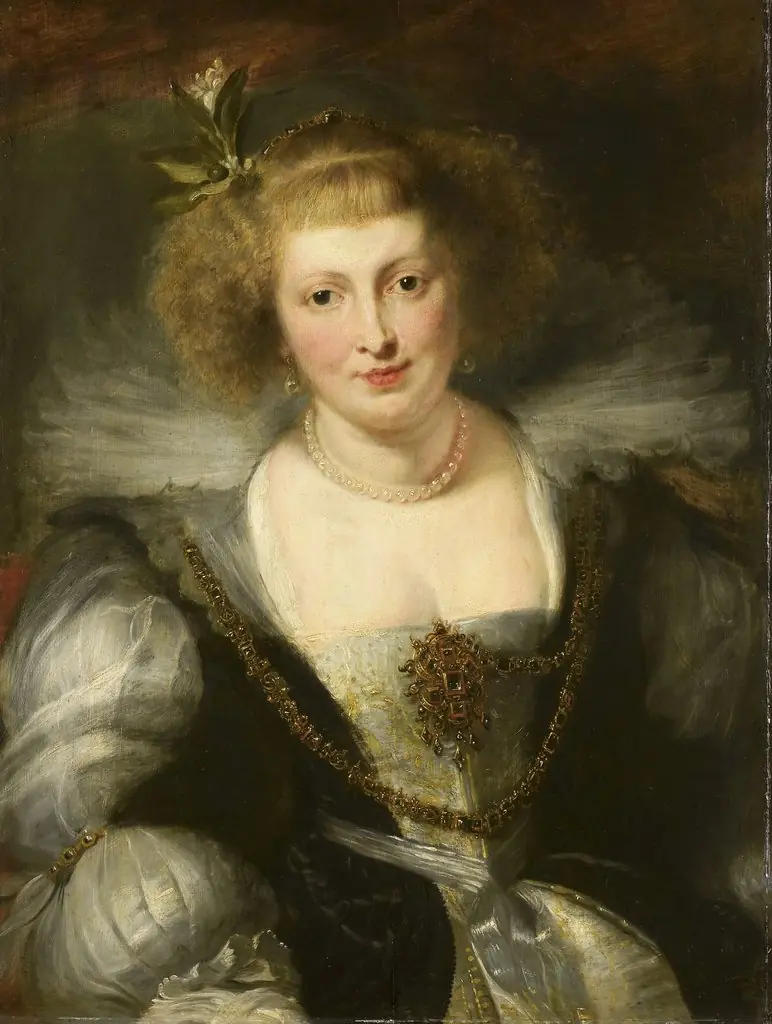 Helena Fourment (1614-73). The artist's second wife