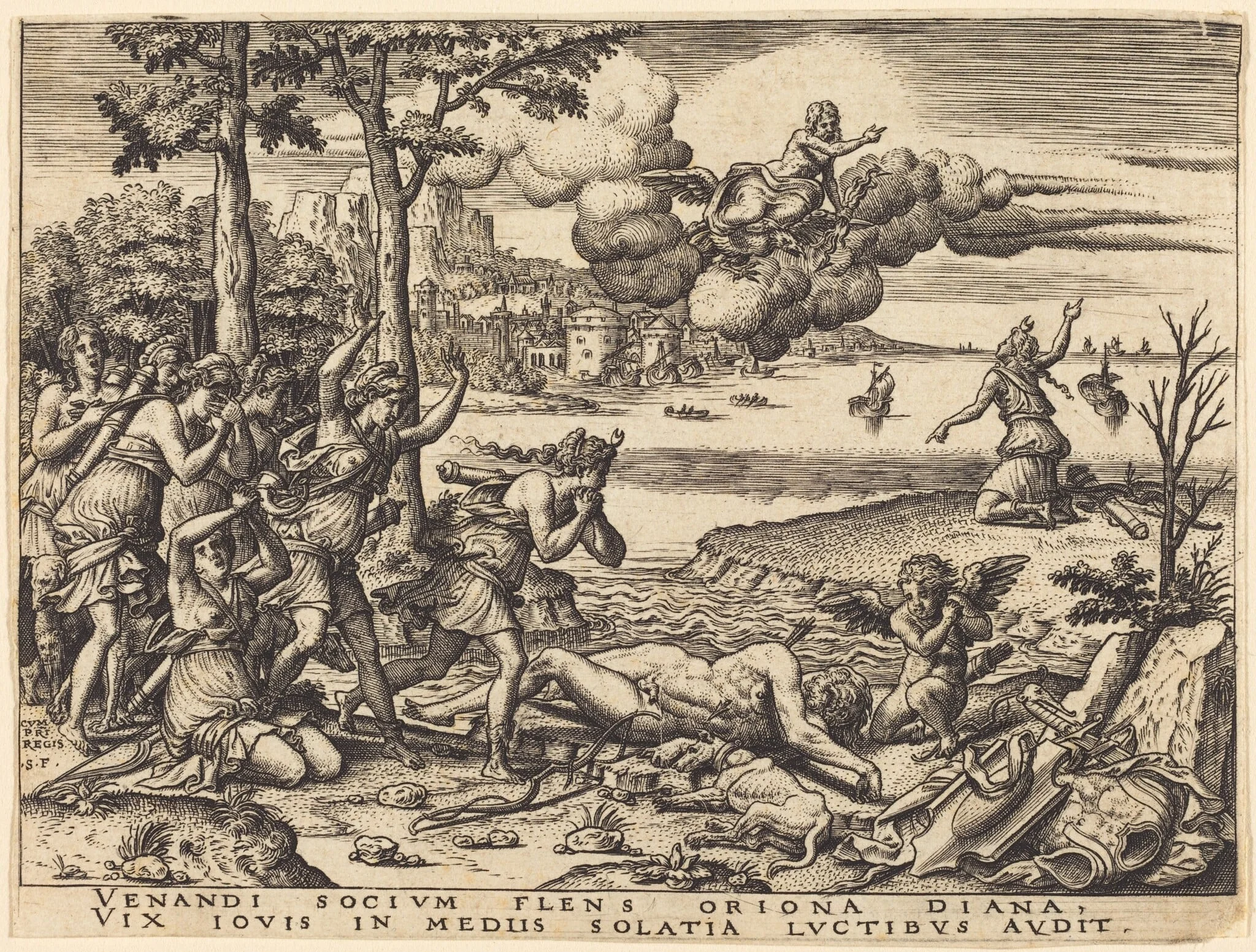 Diana Mourning the Death of Orion