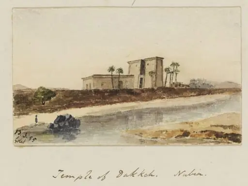 `Temple of Dakkeh.  Nubia'