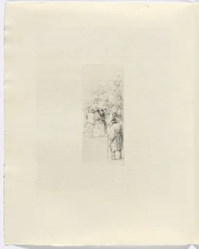 Frédéric Mistral: Mémoires et Recits by Frédéric Mistral: figures on street (page 130)