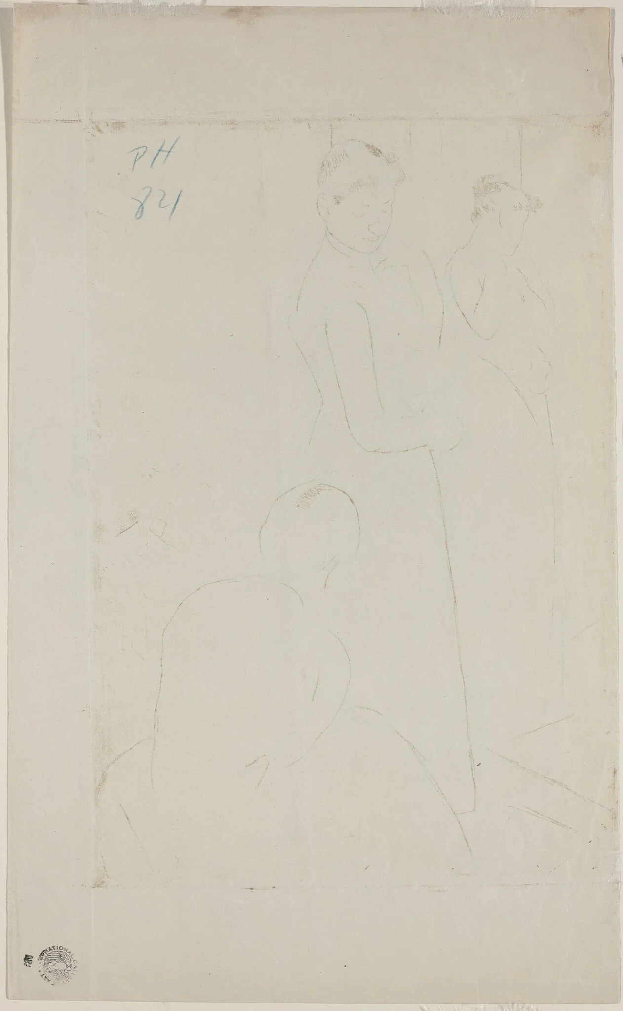The Fitting [verso]