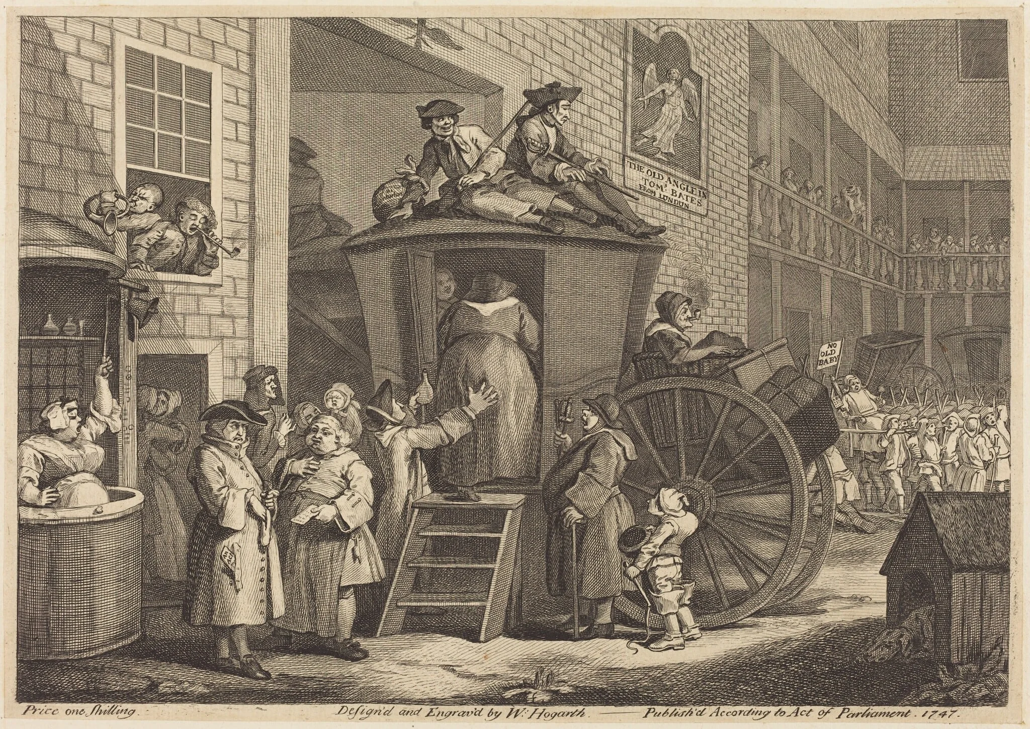 The Stage-coach, or the Country Inn Yard